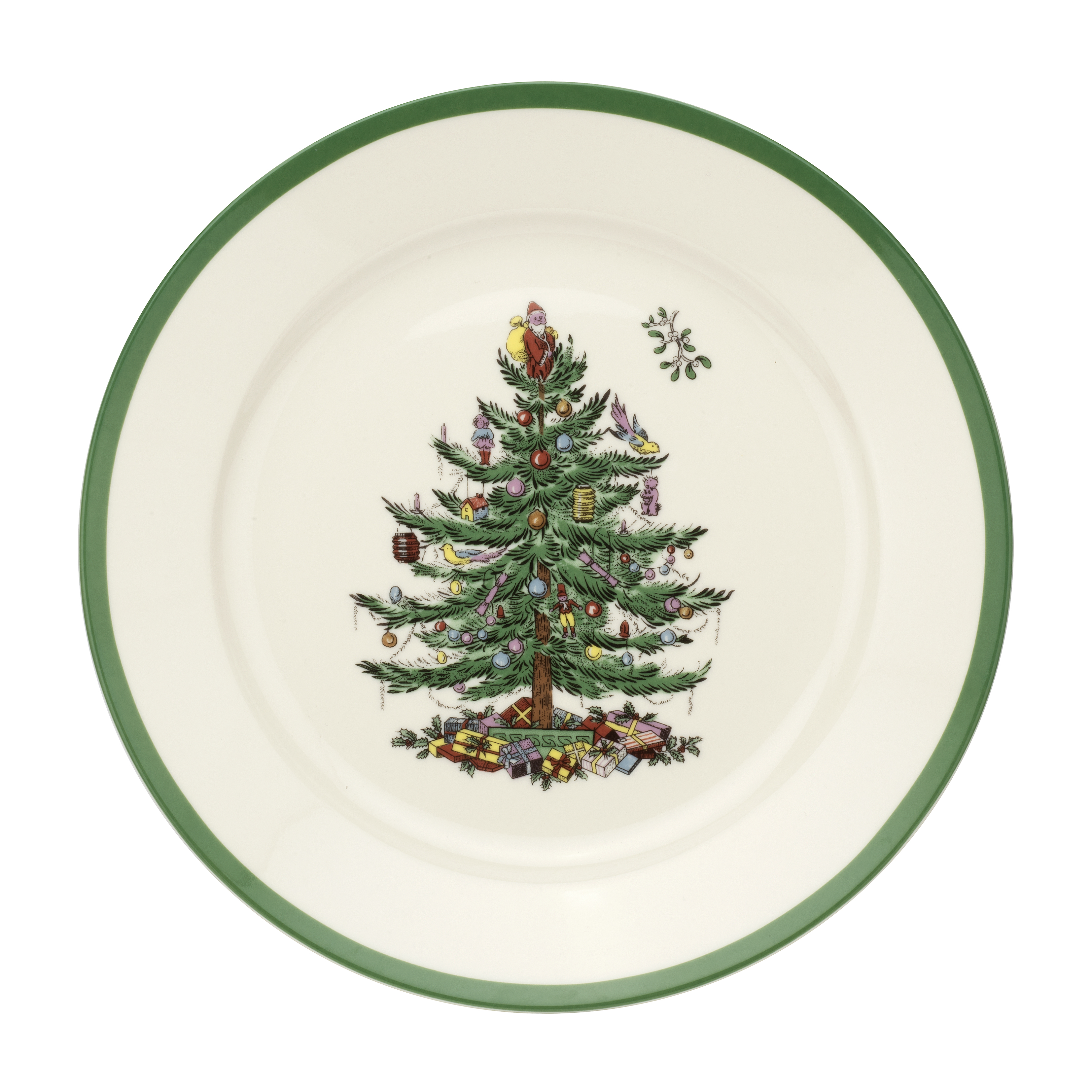Christmas Tree Luncheon Plate image number null